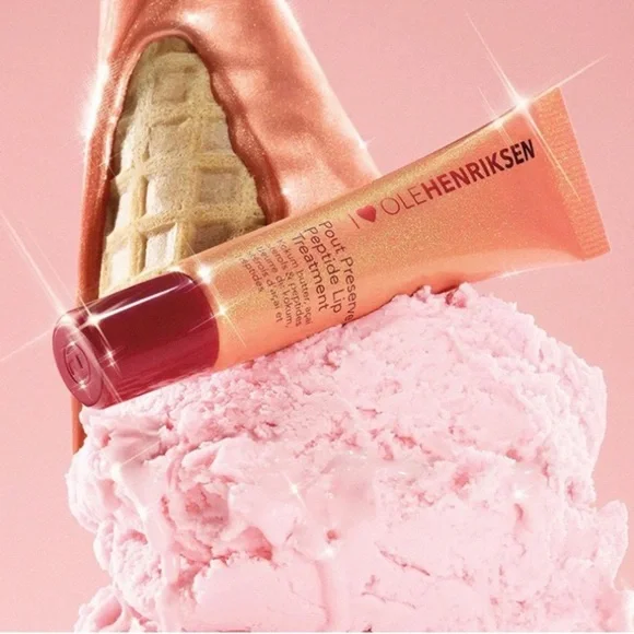 OleHendriksen Glimmer Pout Preserve Hydrating Peptide Lip Treatment Strawberry - Picture 8 of 11